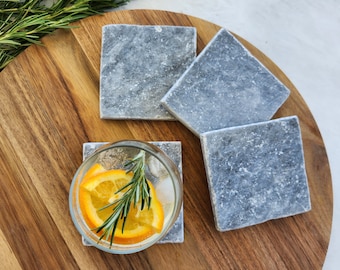 Bluestone Marble Coasters