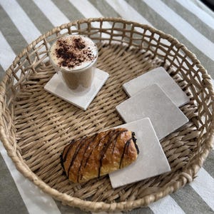 Beige Marble Coasters