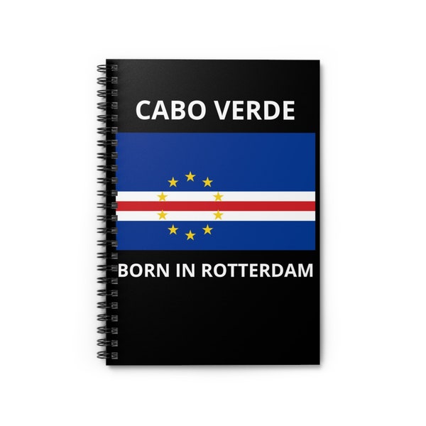 Cape Verde hardback, Inspiring sayings Notebook, Motivating quote journal, Spiral Entrepreneur CEO Workbook School Notes, Prayer, Ruled Line