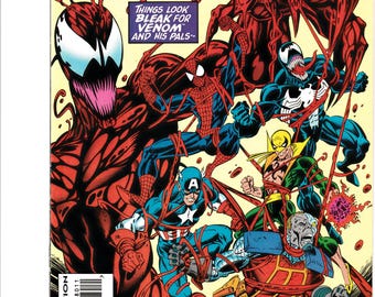 Spider-Man Comic #380 (Maximum Carnage Part 11) – Unused NM+