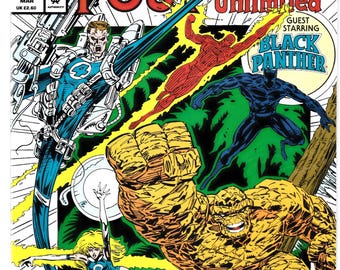 Fantastic Four Unlimited No. 1 Comic Book, Black Panther Guest