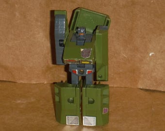 Transformers Brawl Bruticus M1Abrams tank 1986 Hasbro