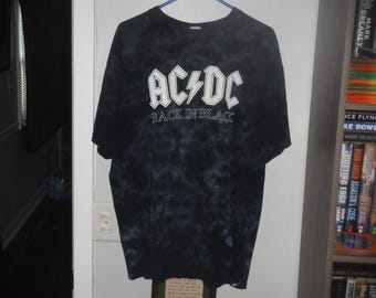 AC-DC Back In Black 2001 XL Tee-shirt