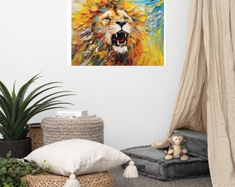 Poster of a Lion