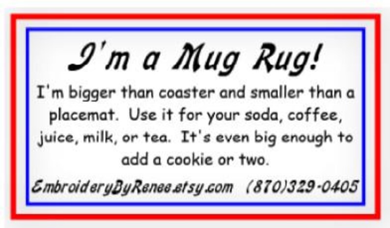 Rough Day Golf Mug Rug - Quilted Coaster - Etsy