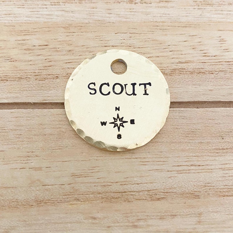 Compass - Kitty Tag - Etsy