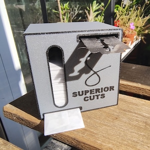 Scatola per lo smaltimento e la conservazione delle lamette da barba (2 in 1) di Superior Cuts immagine 1