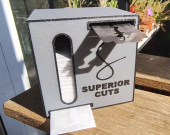 Caja de almacenamiento y eliminación de hojas de afeitar (2 en 1) de Superior Cuts