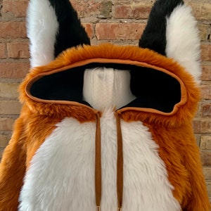 Red Fox Fursuit Hoodie