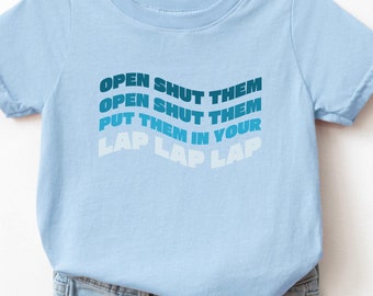 Ms Rachel Open Shut Them Toddler Shirt, Ms Rachel Shirt for Babies / Toddlers