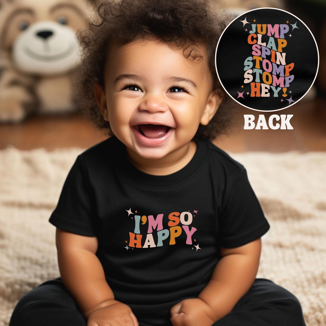 Ms Rachel I'm so Happy Toddler Shirt / Baby Bodysuit, Matching Shirts ...