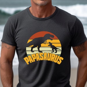 Papasaurus Shirt, Father&#39;s Day, Gifts for Papa, Gifts for Dad, Father&#39;s Day Gift