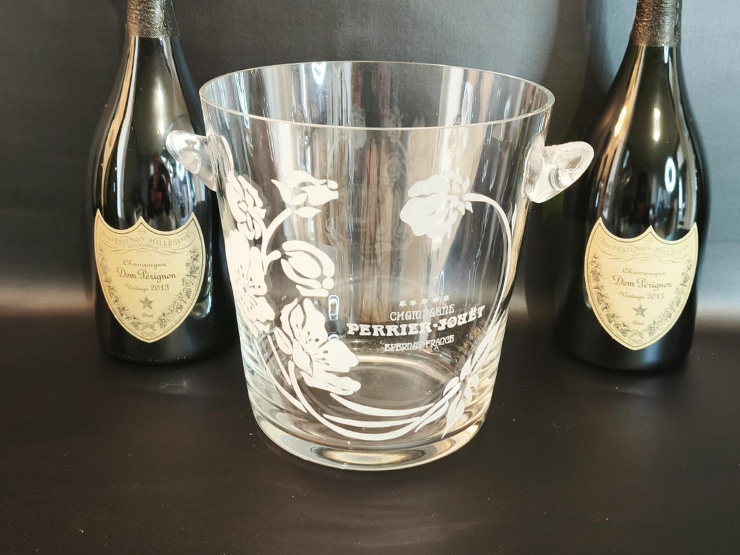 Seau à Champagne Perrier-Jouët - Métal Argenté - Rare - Occasion