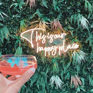 Custom Neon Quote lights Personalized Acrylic Decorative lighting