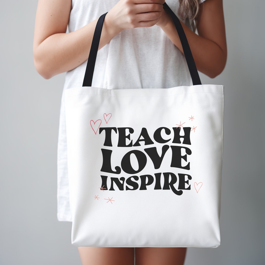 Teacher Tote Bag Teacher Gift Gift for Teacher Fun Tote Bag Etsy