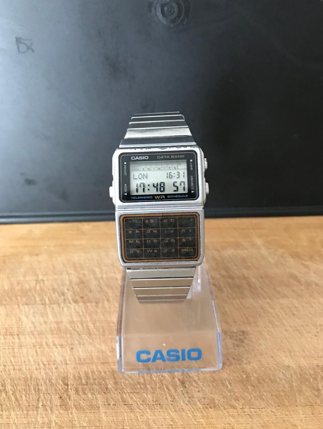 Vintage CASIO 1982 Dbc 610 rare data Bank watch gift module telememo fathers Day b rthday Gift gift to Friend graduation Gift watch Band Etsy