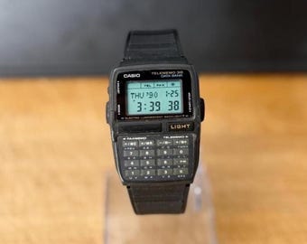 Vintage Nos Casio Dbc-63 Micro Cosmos Telememo 50 Databank Memory
