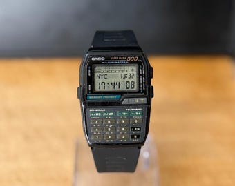 Vintage Casio DBC-V50 Easy Rec Data Bank Wrist Watch Telememo