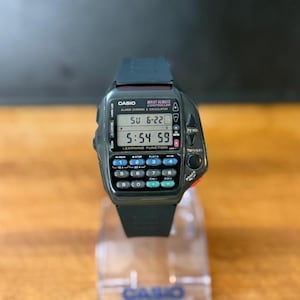 Vintage Casio Cmd-40/calculator/mens watch/hours/clock