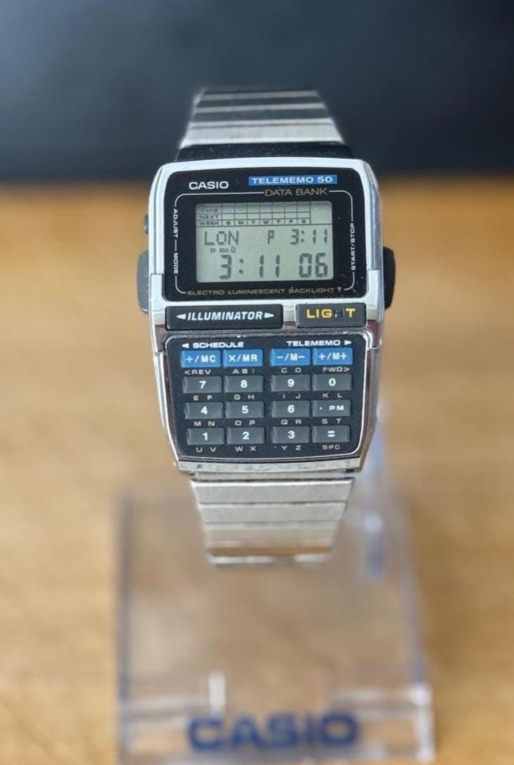 CASIO カシオ DATA BANK データバンク DBC-630 Vintage CASİO DBC-630 - Etsy