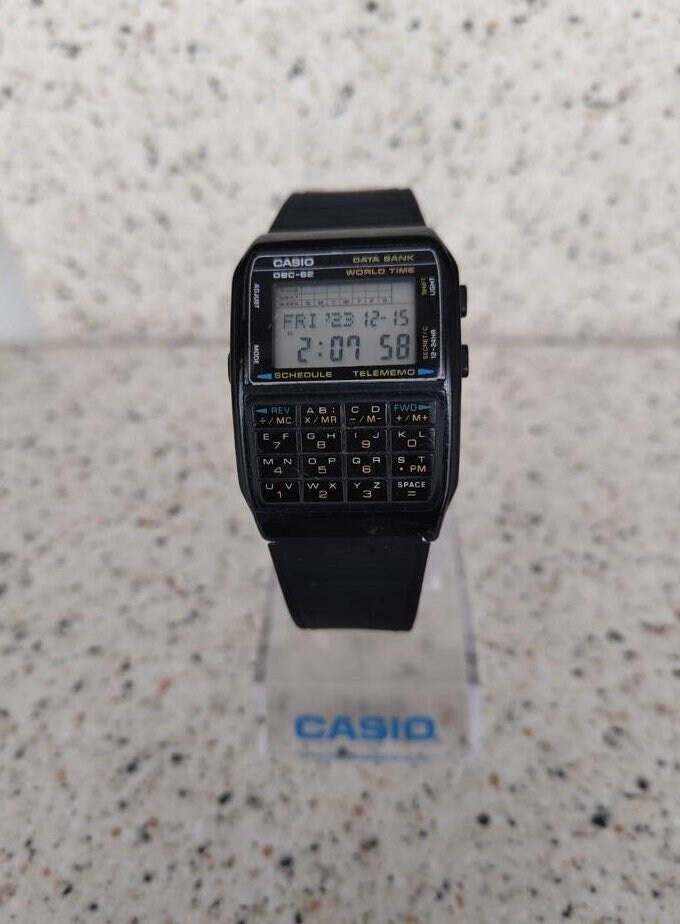 Casio world time discount data bank watch