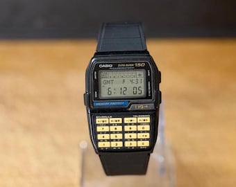 Vintage Nos Casio Dbc-63 Micro Cosmos Telememo 50 Databank Memory