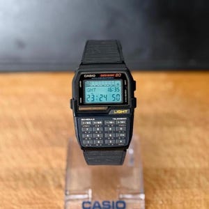 Vintage CASİO DBC-810/calculator/hours/data bank/mens watch/seiko/gift