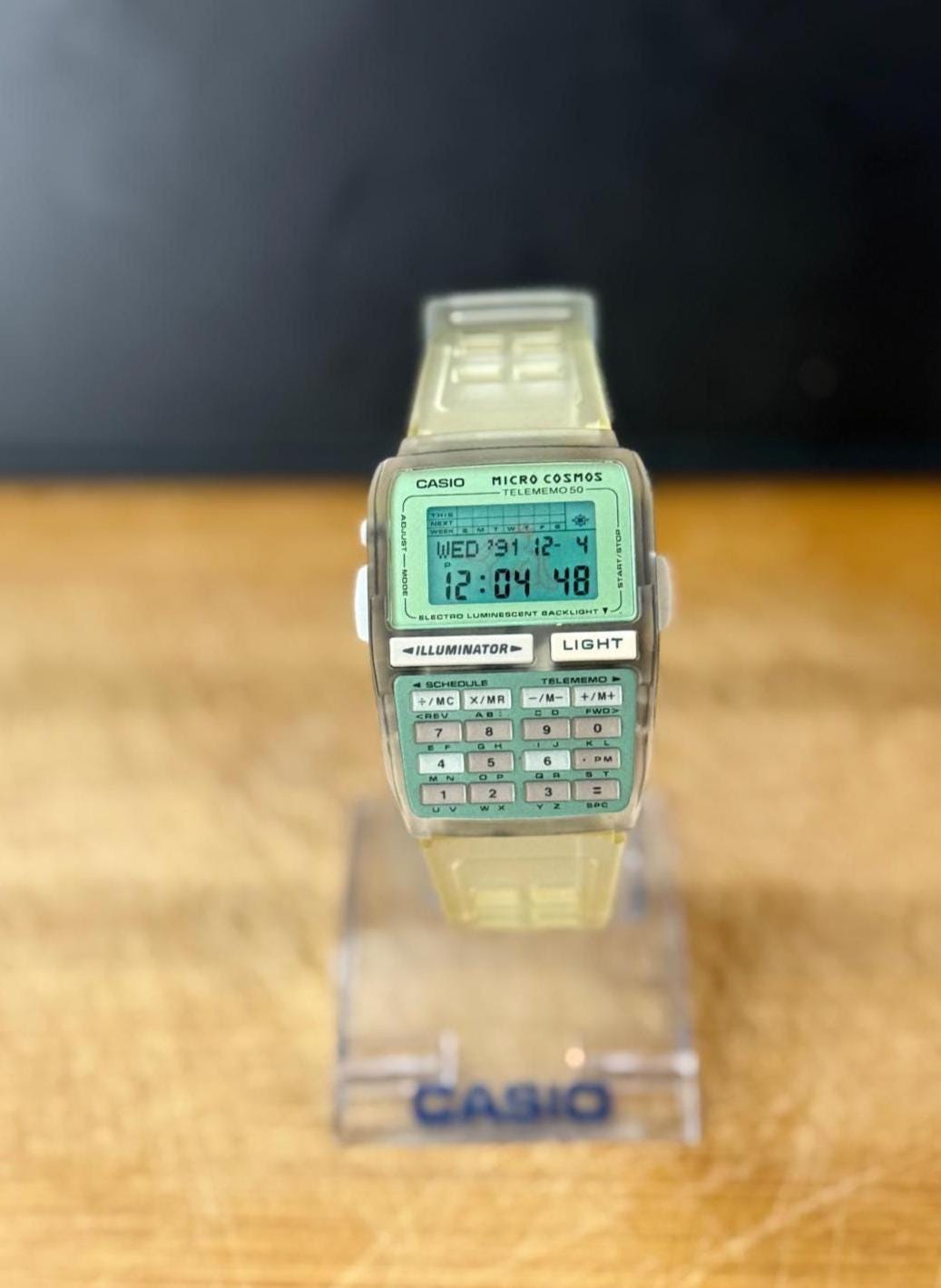 時計 CASIO DATA BANK micro cosmos DBC-63 Casio DBC 63 Micro Cosmos Calculator Databank Watch - YouTube