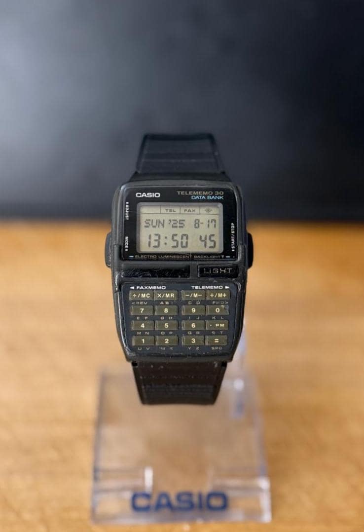 CASİO Dbc-30/vintage/1980/data Bank/hours - Etsy