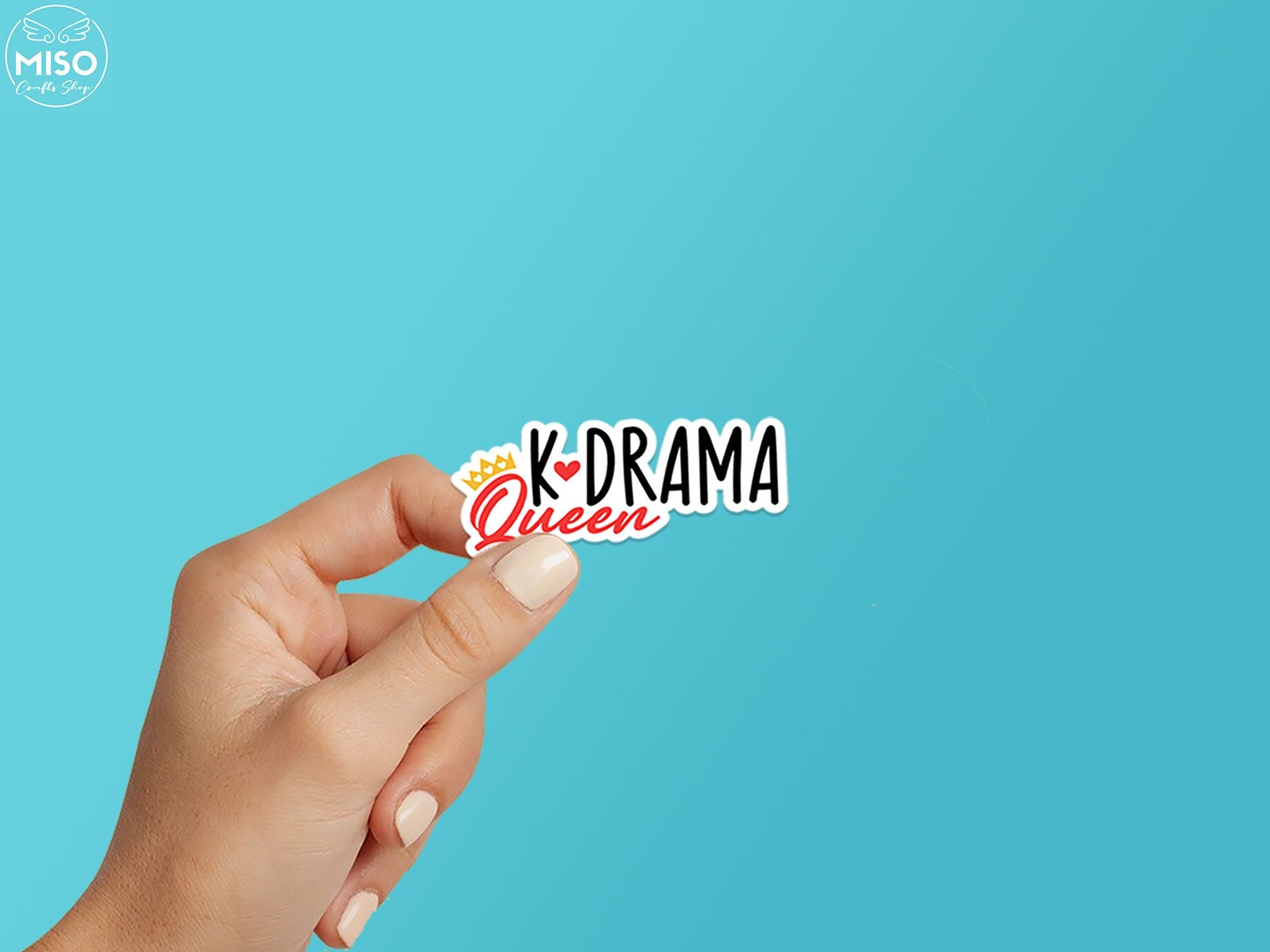 K-drama Queen Sticker, K-drama Sticker, Korean Drama Stickers, Korean ...