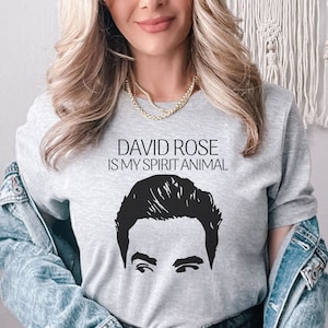 Schitt&#39;s Creek David Rose T-Shirt, Comfy TV T-Shirt , Soft T-Shirt for her, Gift for Him, Gift for Her, David Rose Fan Gear, Graphic Tee