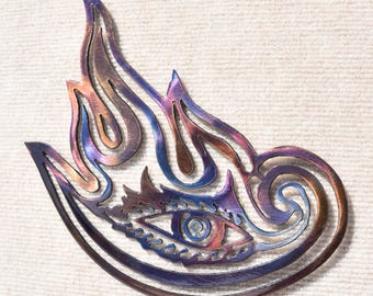 Tool Lateralus Eye Metal Art