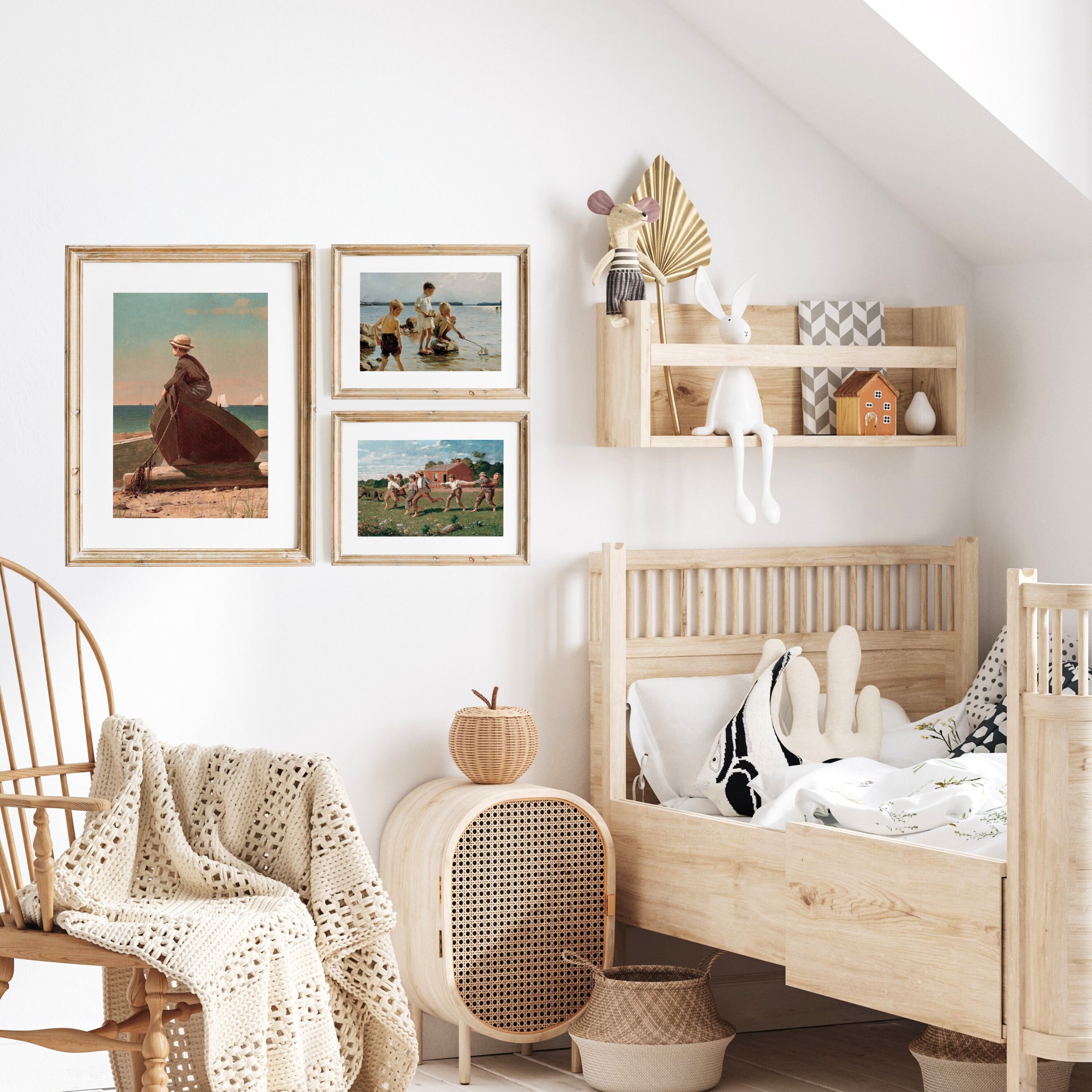 Vintage Boys Bedroom Print Sets Nursery Gallery Wall Boy Room - Etsy