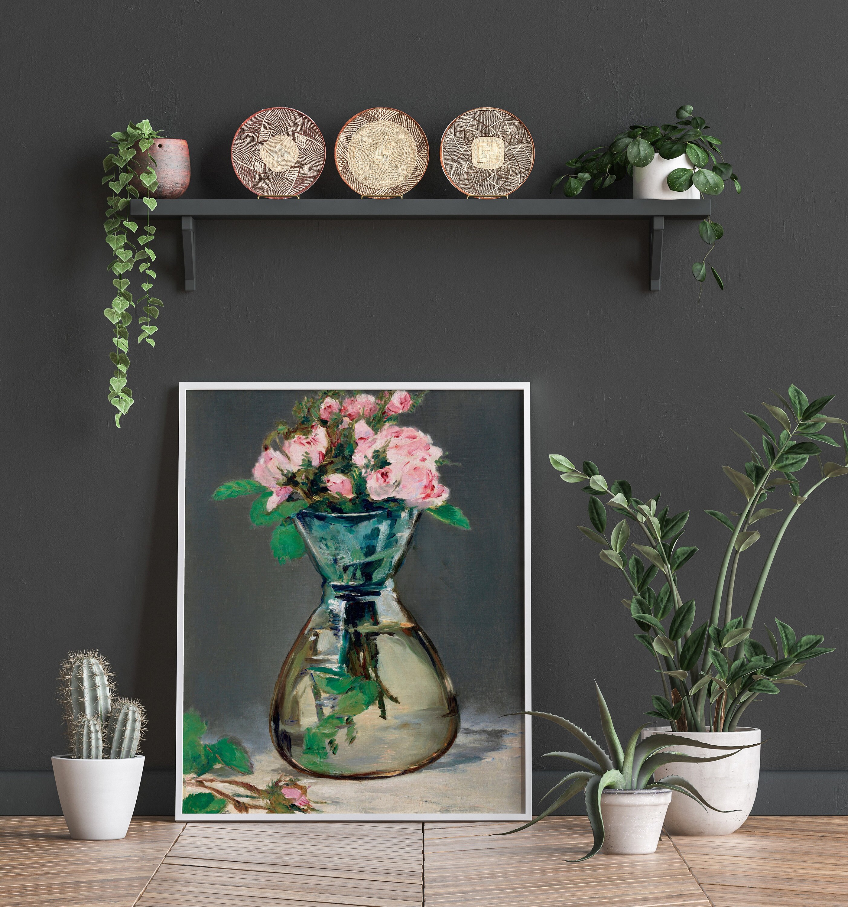 French Country Vintage Wall Art Set of 9 Prints Antique - Etsy