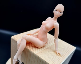 Bambola snodata ragazza asiatica scala 1/24, 1/16, 1/12, 1/8, 1/6, 1/4 BJD Ragazza con occhi realistici, BJD, MSD, YoSD, bambola minuscola