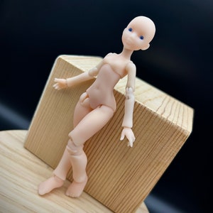 BJD Teenager girl doll, Ball Jointed doll 1/16, 1/12, 1/8 size with realistic eyes, Doll Teeny, Miniature Girl doll, Tiny Doll 1:12 scale