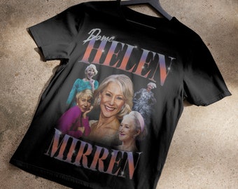 Helen Mirren T-shirt bootleg des années 90