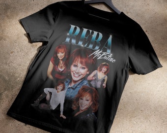 Reba McEntire T-shirt bootleg des années 90