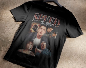 T-shirt Bootleg de vitesse des années 90