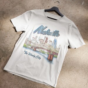 Nashville: The Windy City Tourism T-Shirt