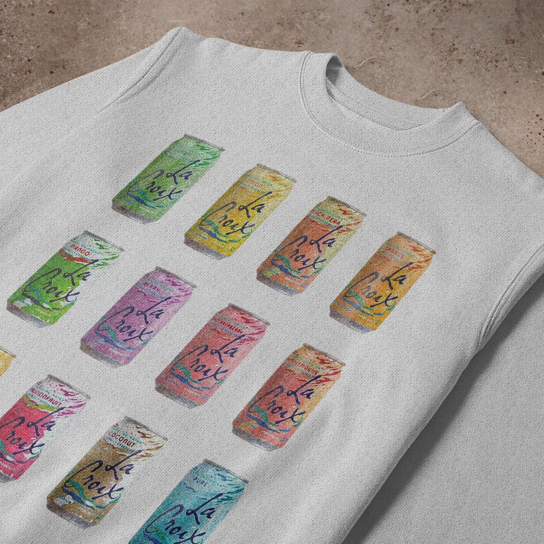 La Croix Seltzer Taste the Rainbow Crewneck Sweatshirt Etsy