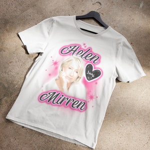 Helen Mirren Airbrush Mall T-Shirt