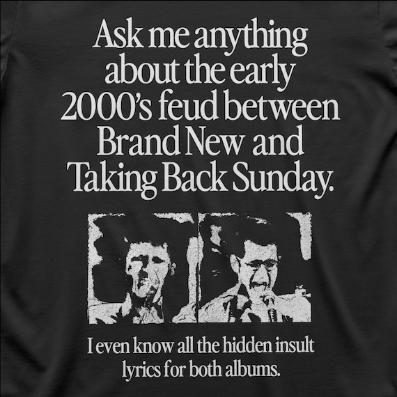 Taking back sunday deals shirt