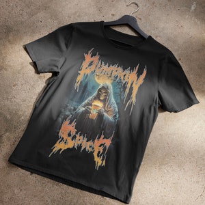 Pumpkin Spice Latte Death Metal T-Shirt