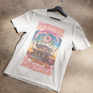 Dunkin' Donuts Grateful Dead Bootleg Lot T-Shirt