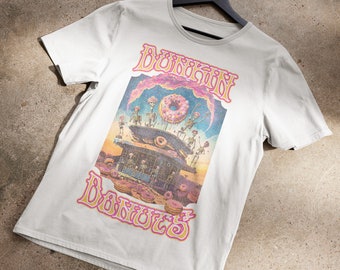 Dunkin' Donuts Grateful Dead Bootleg Lot T-Shirt