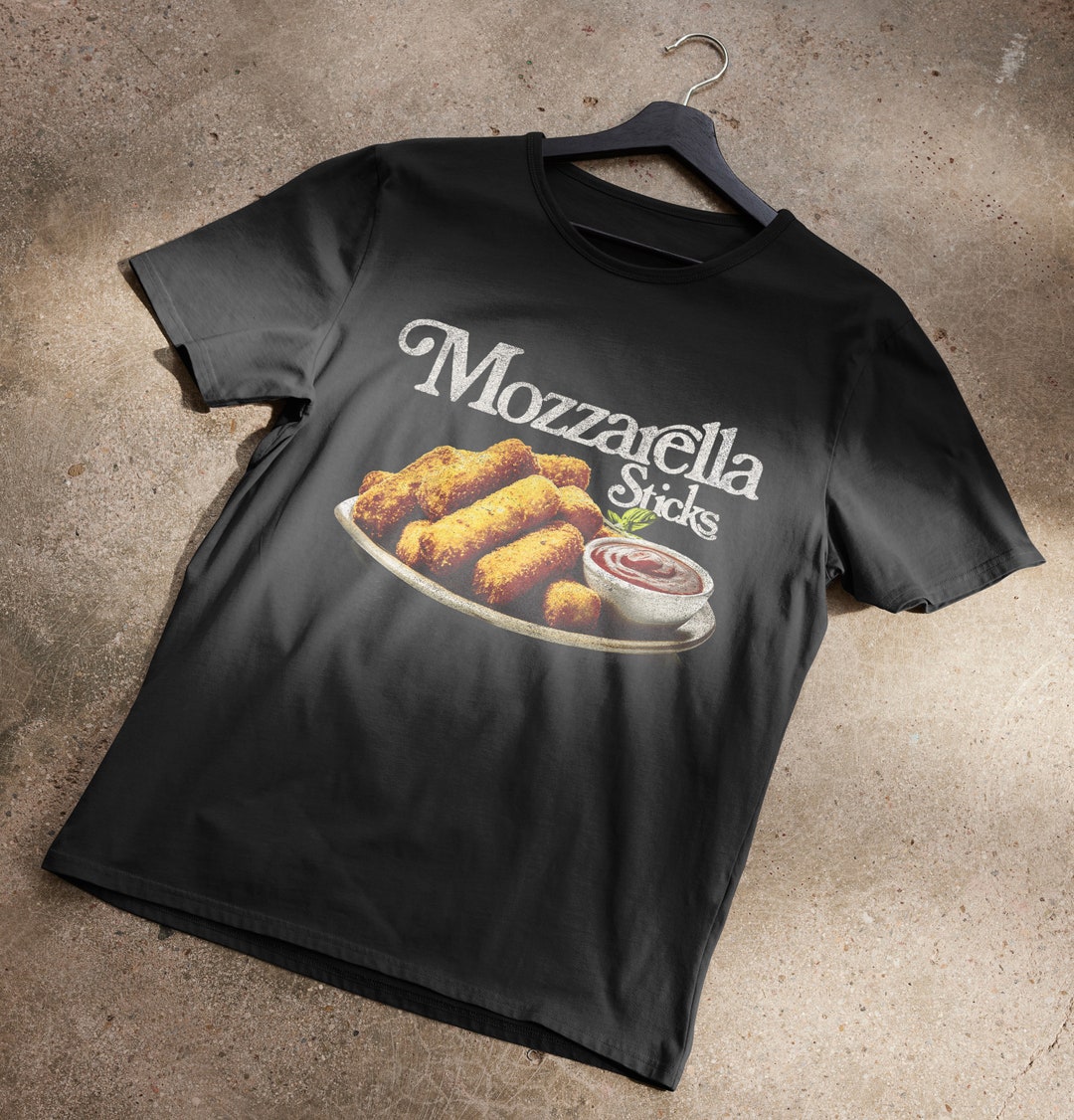 Mozzarella Sticks 90's T-shirt - Etsy
