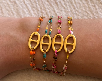 Stainless steel marine mesh bracelet