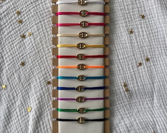 Stainless steel bracelets // gold