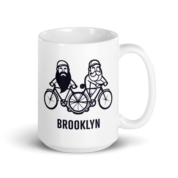 Brooklyn Beards and Bikes Mug